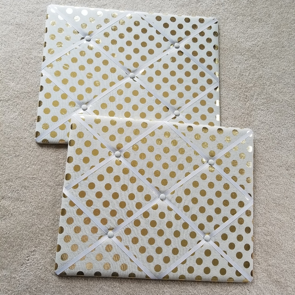 Cork board photo board